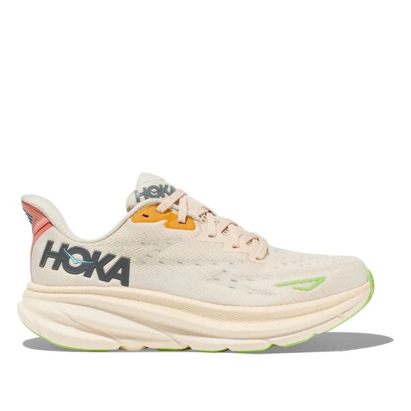 Hoka Shoes - Hoka Clifton 9 Sneakers - Vanilla / Astral
